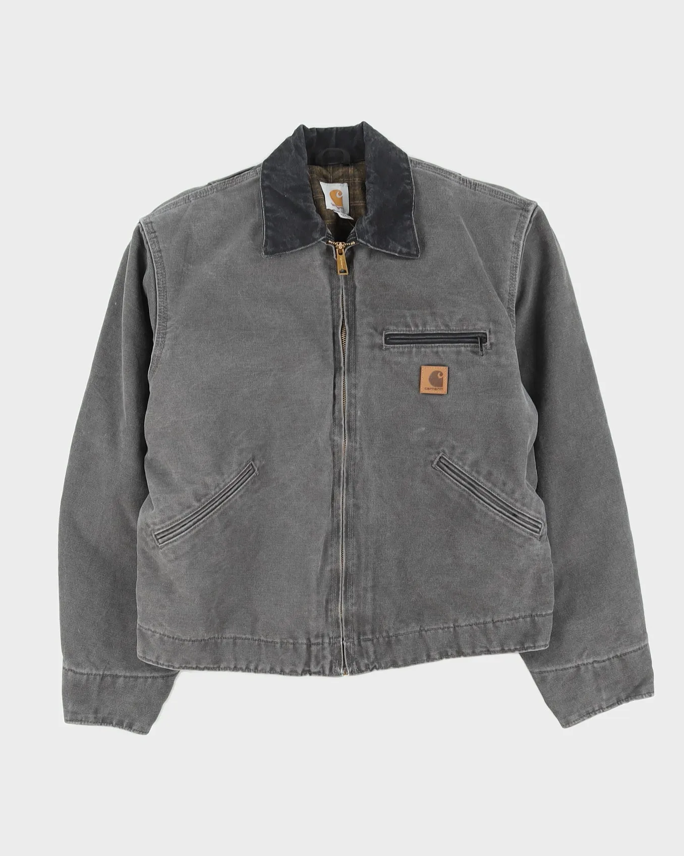 00s Carhartt Grey Workwear Jacket - M