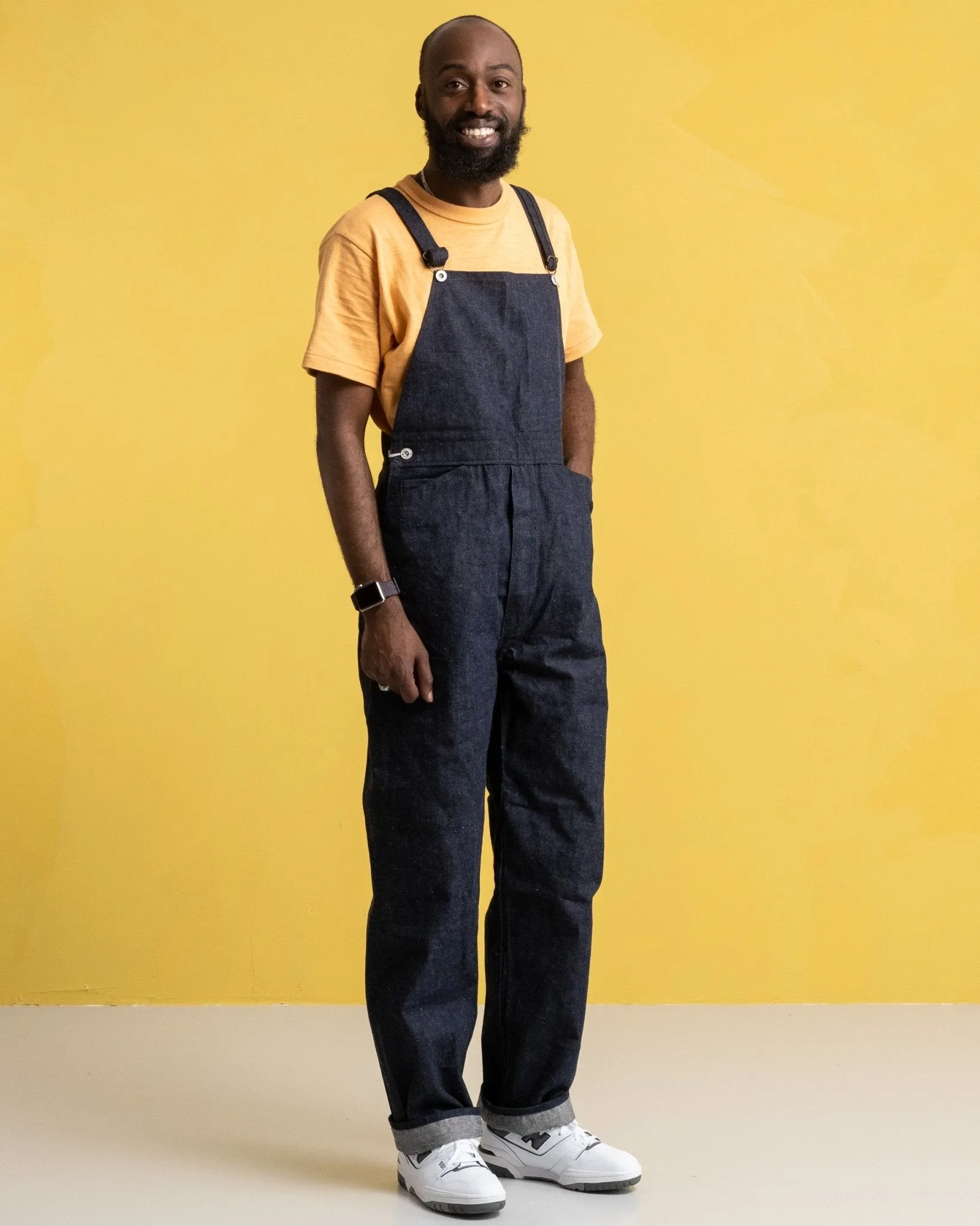 1220 Turn of Century Denim Overall 10 Oz One Wash