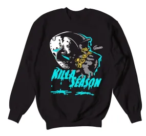 Air Max 90 Turquoise Sweater - Killa Season - Black