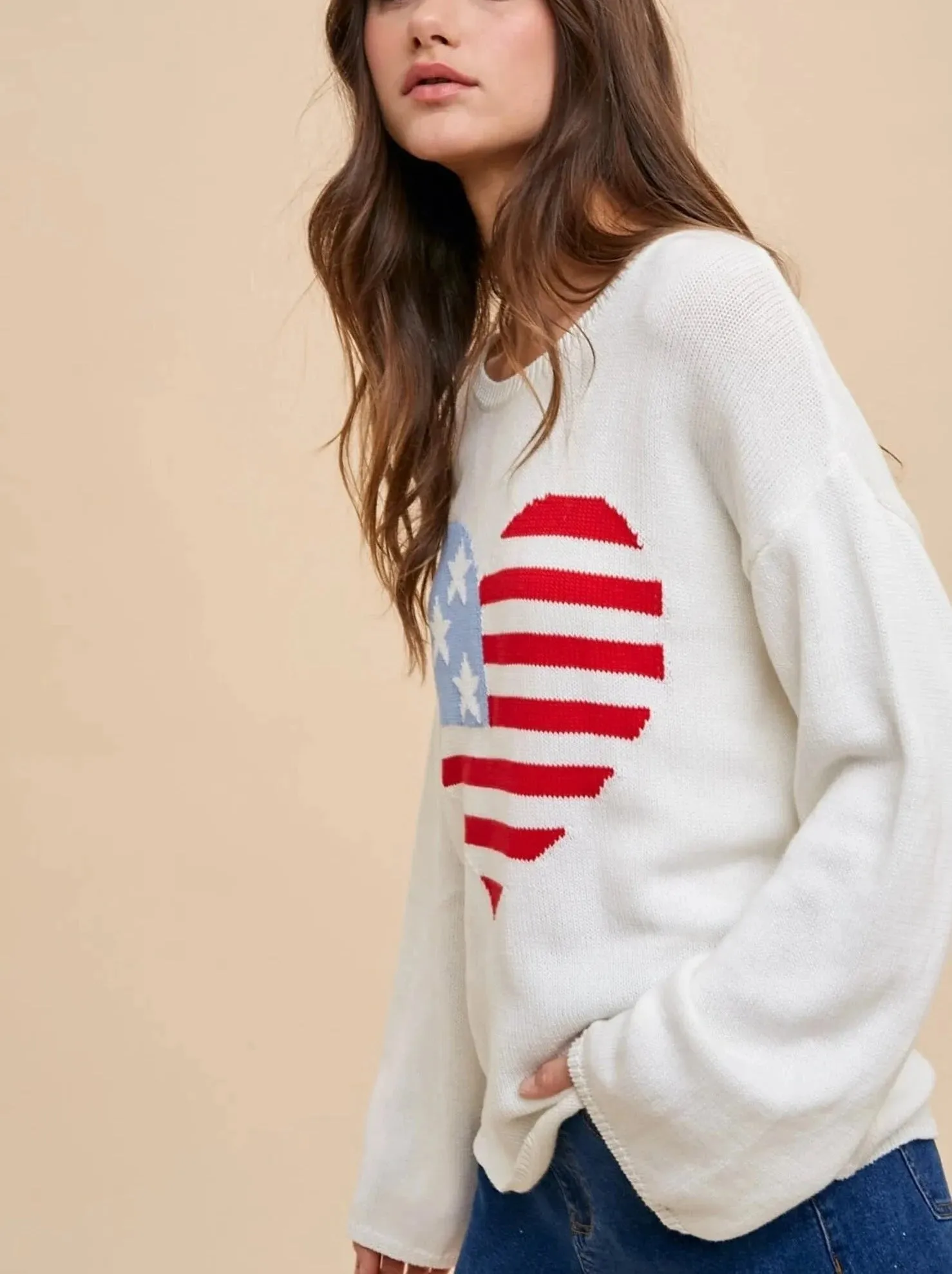 America Heart Sweater