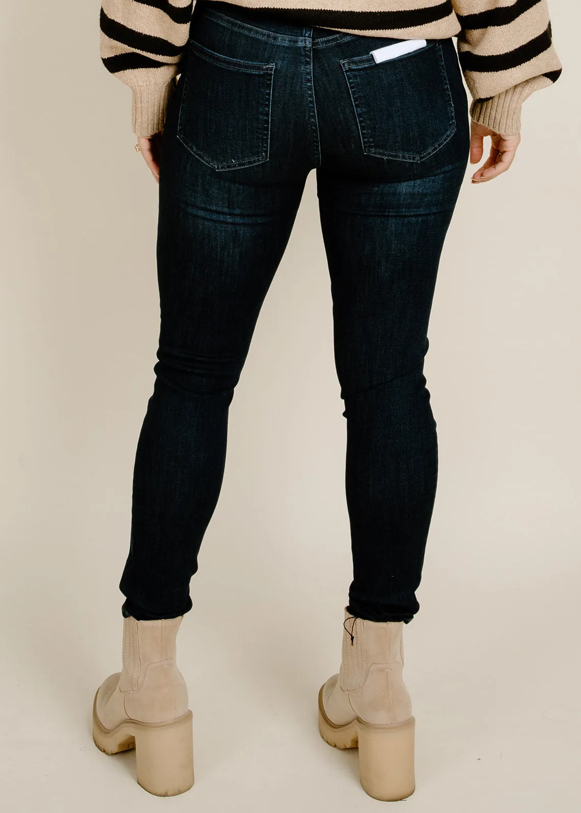 Audrey Mid Rise Skinny - Campus