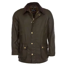 Barbour Ashby Wax Jacket Olive