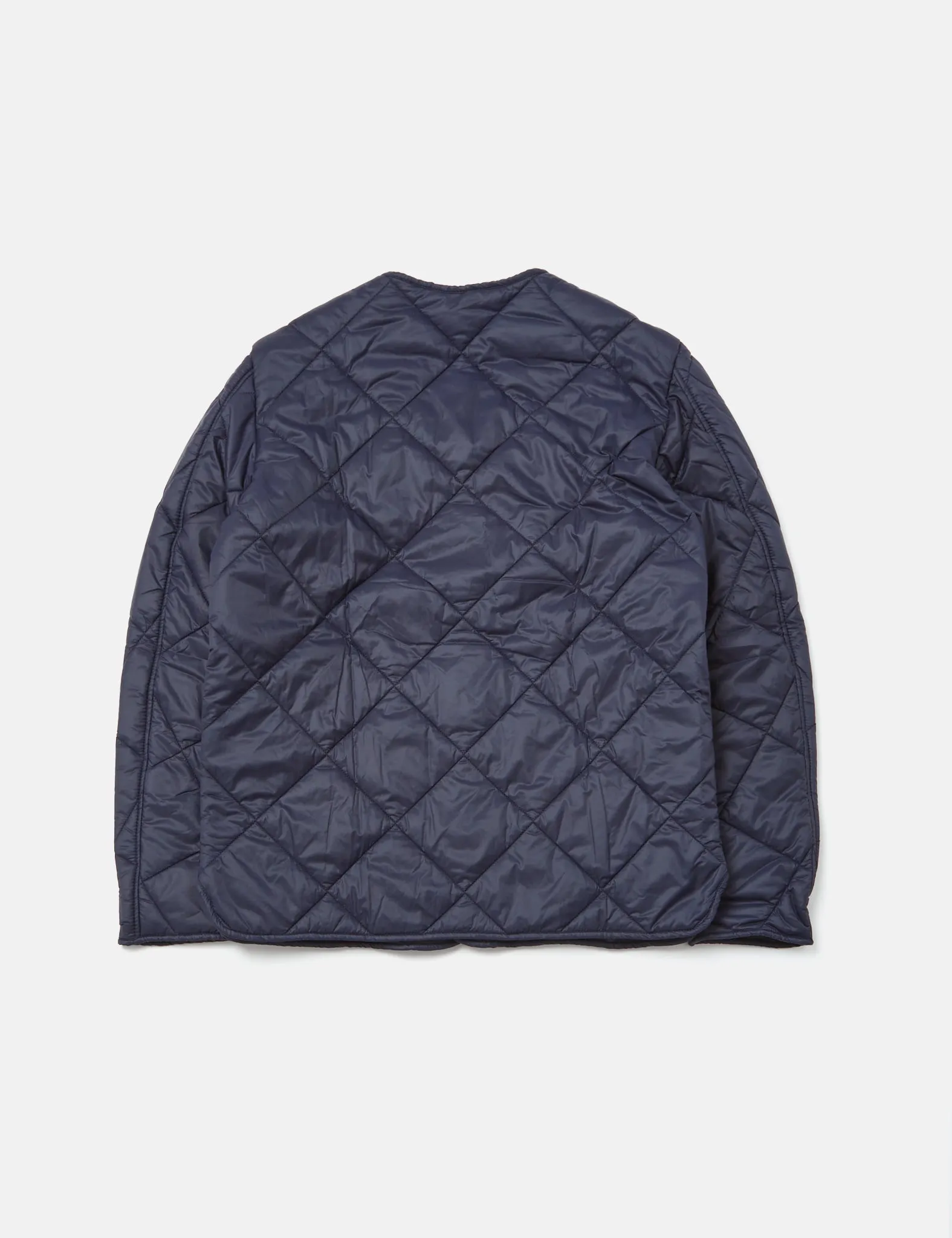 Barbour Liddesdale Cardigan Quilt Jacket - Navy Blue