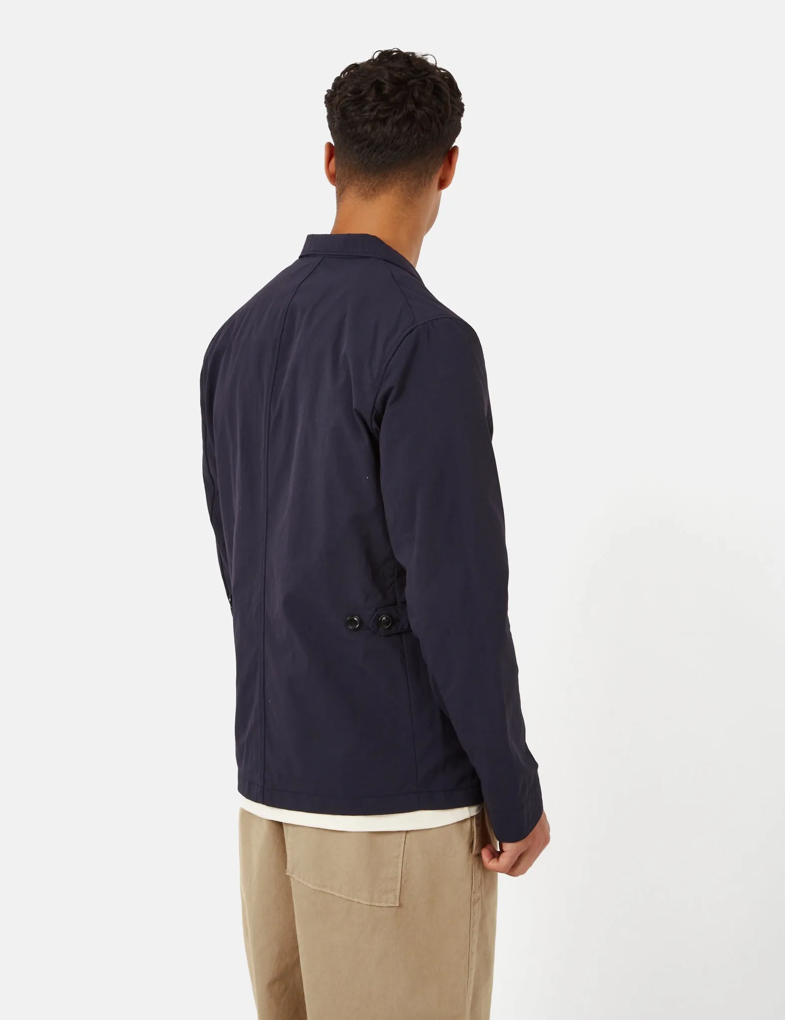 Barbour Nelson Blazer Jacket - Night Sky Blue