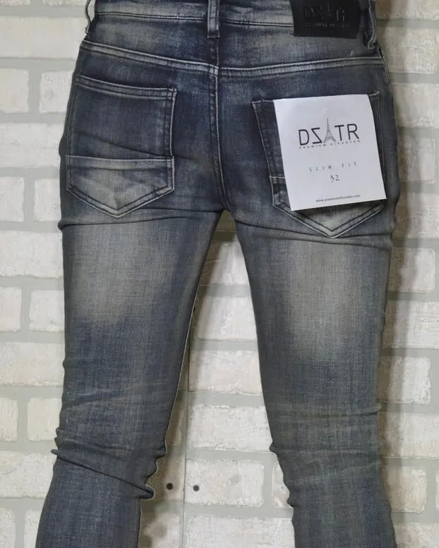 Basic Stretched Washed Denim