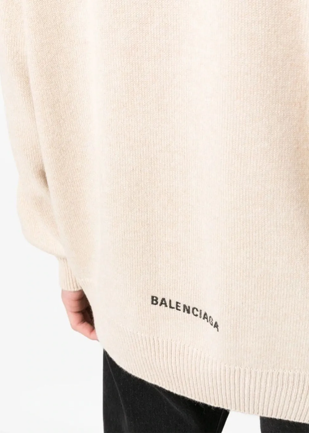 Beige Cashmere Sweater