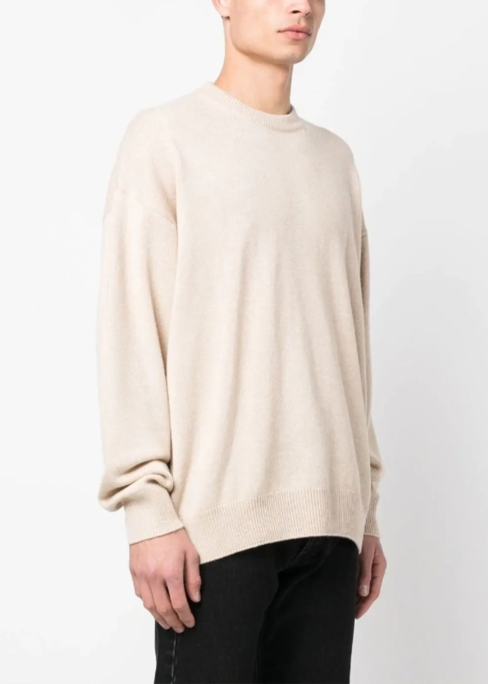 Beige Cashmere Sweater