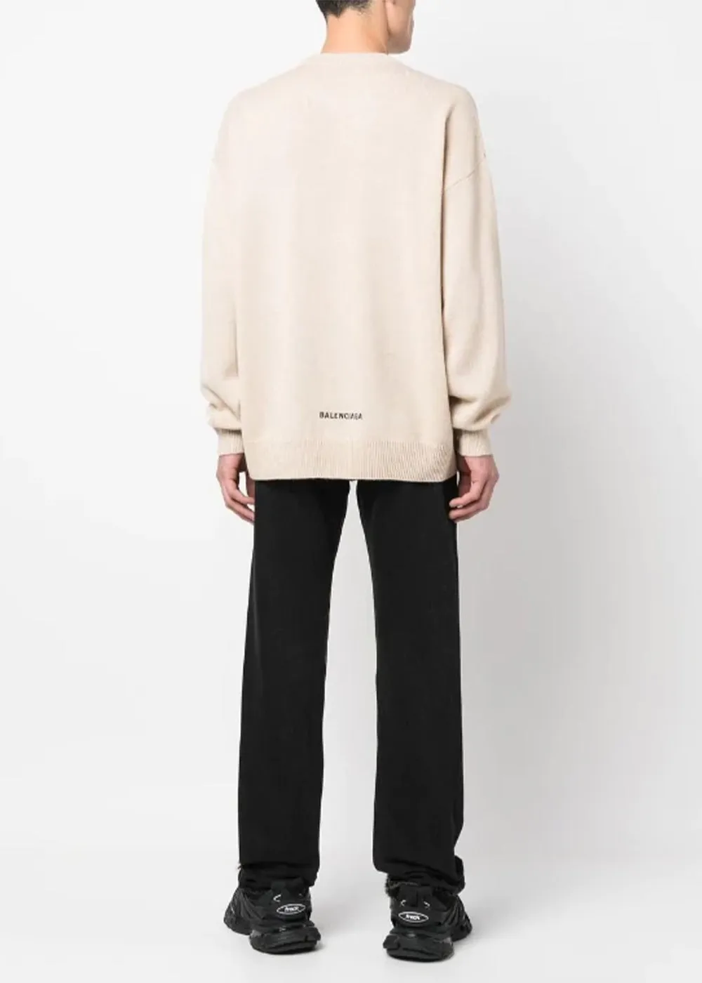 Beige Cashmere Sweater