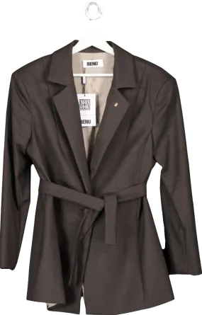 Benu Brown Tailored Jacket UK L