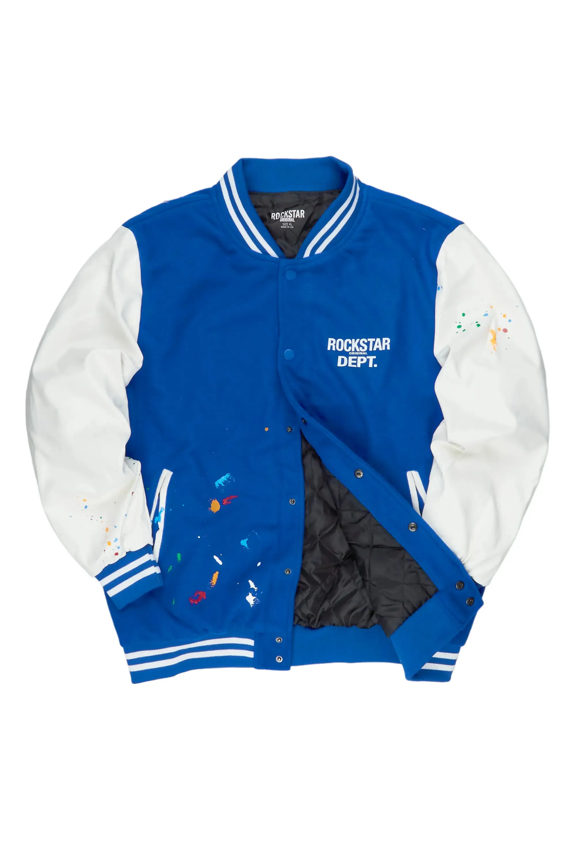 Boomer Royal/White Varsity Jacket