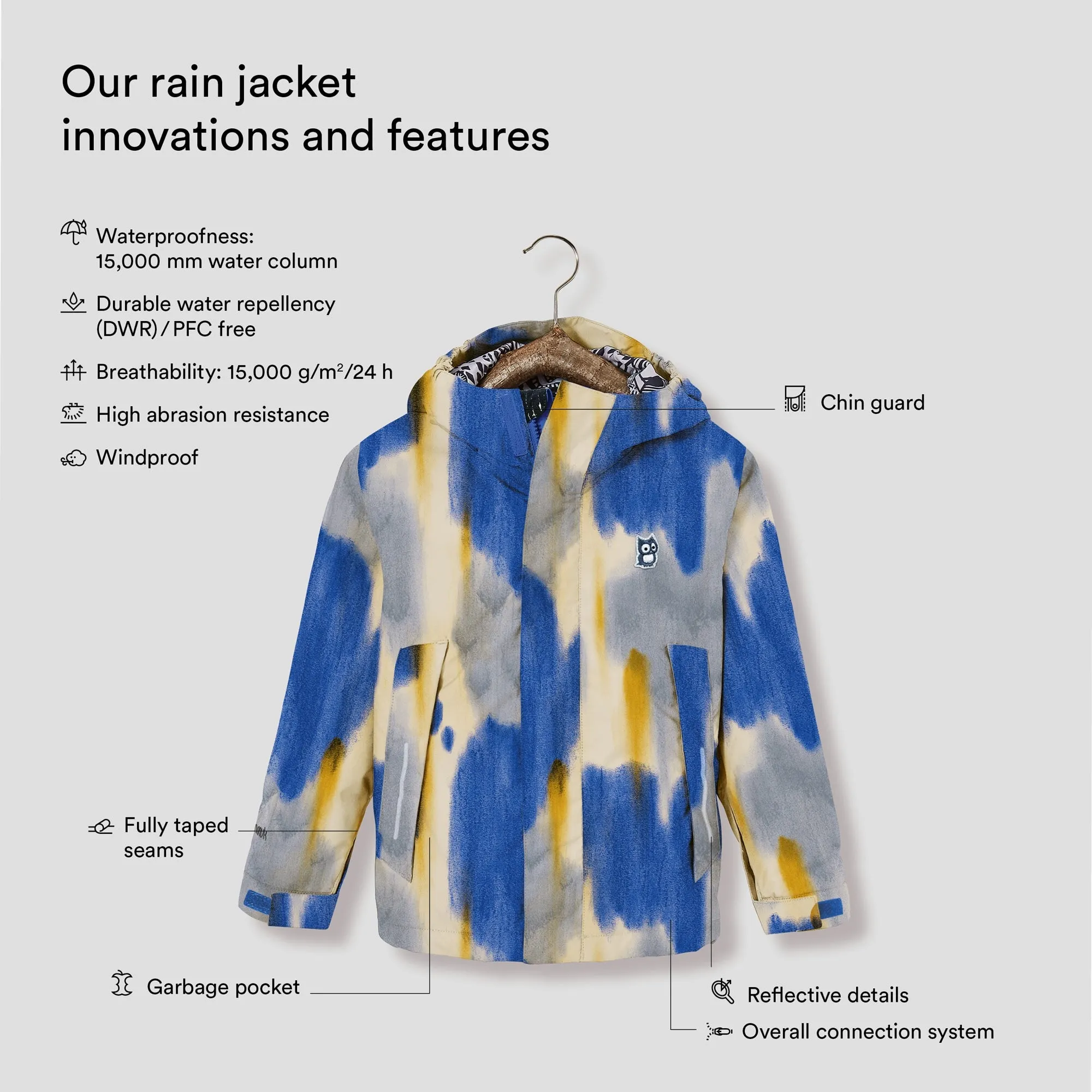 Chip rain jacket "Livingwall"