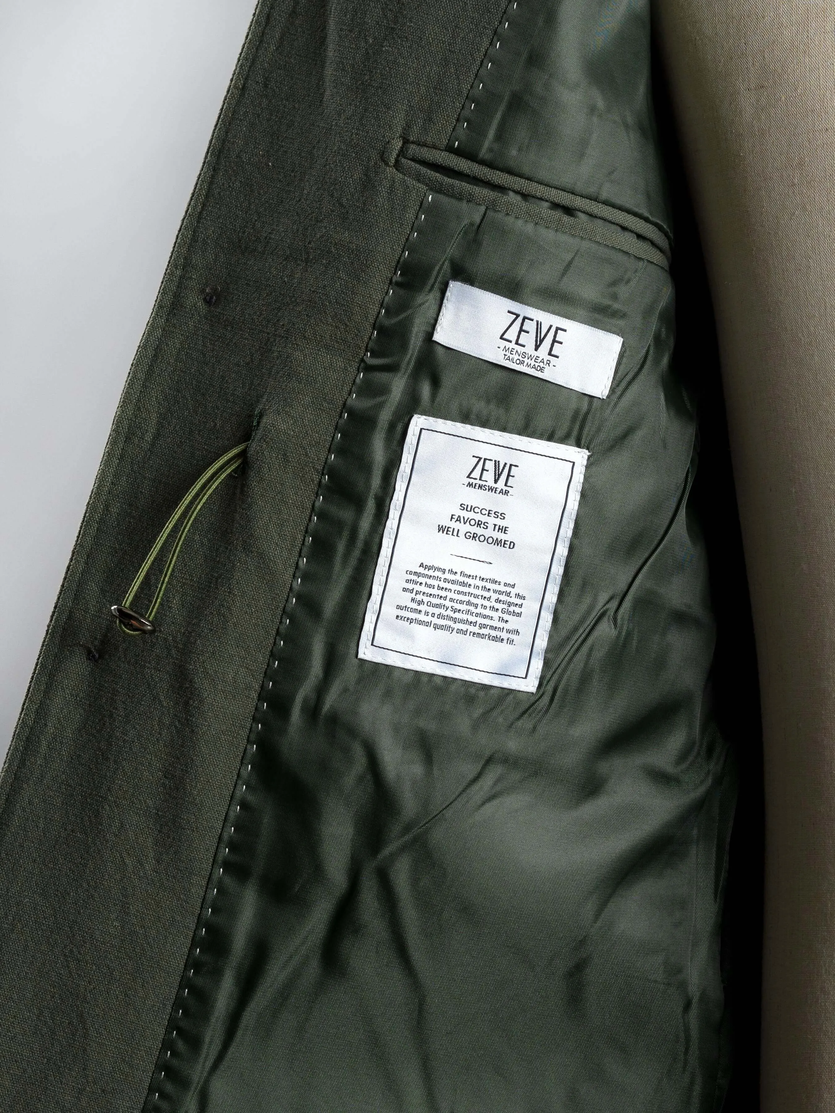 Classic Safari Jacket -  Green