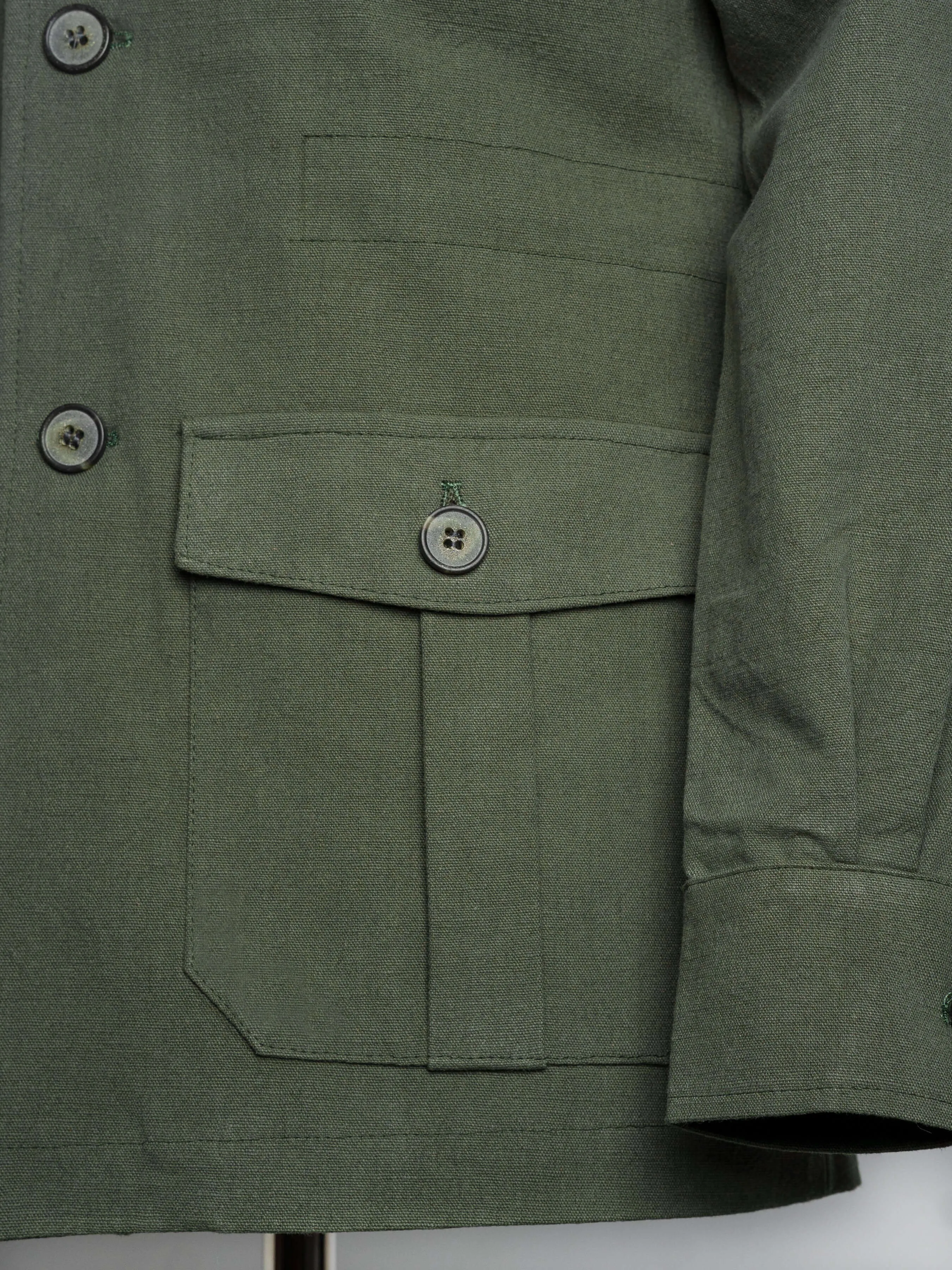 Classic Safari Jacket - Green