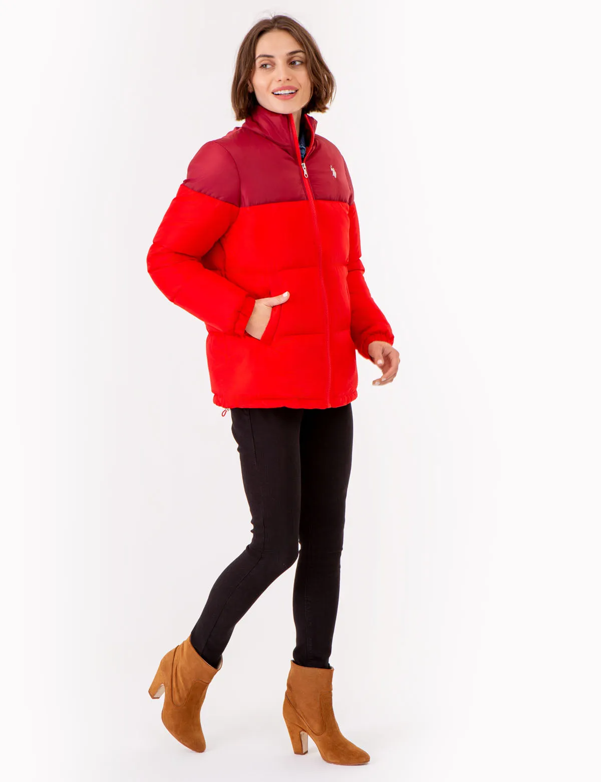 COLORBLOCK PUFFER JACKET