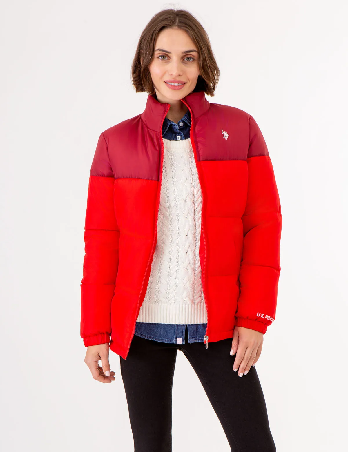 COLORBLOCK PUFFER JACKET