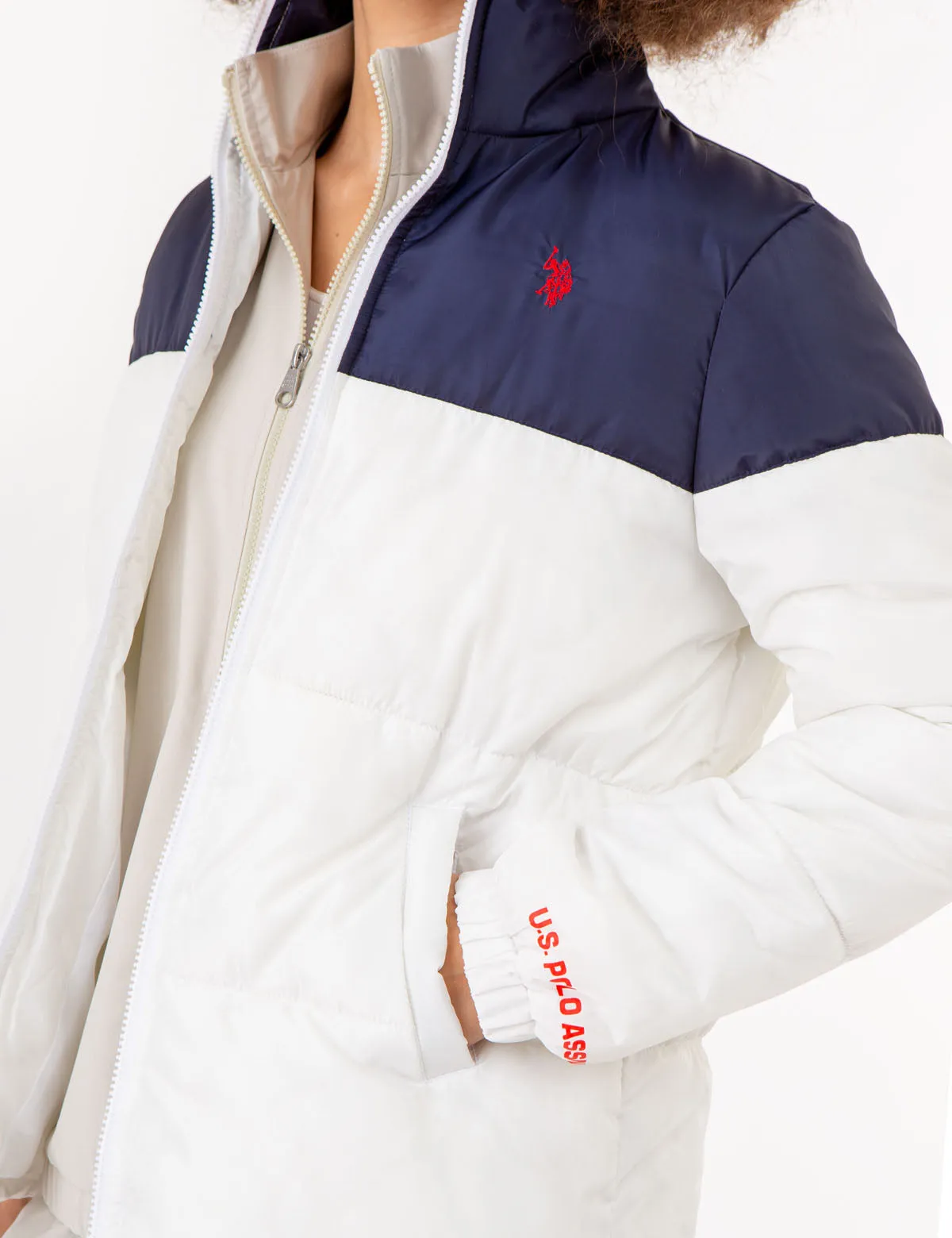 COLORBLOCK PUFFER JACKET