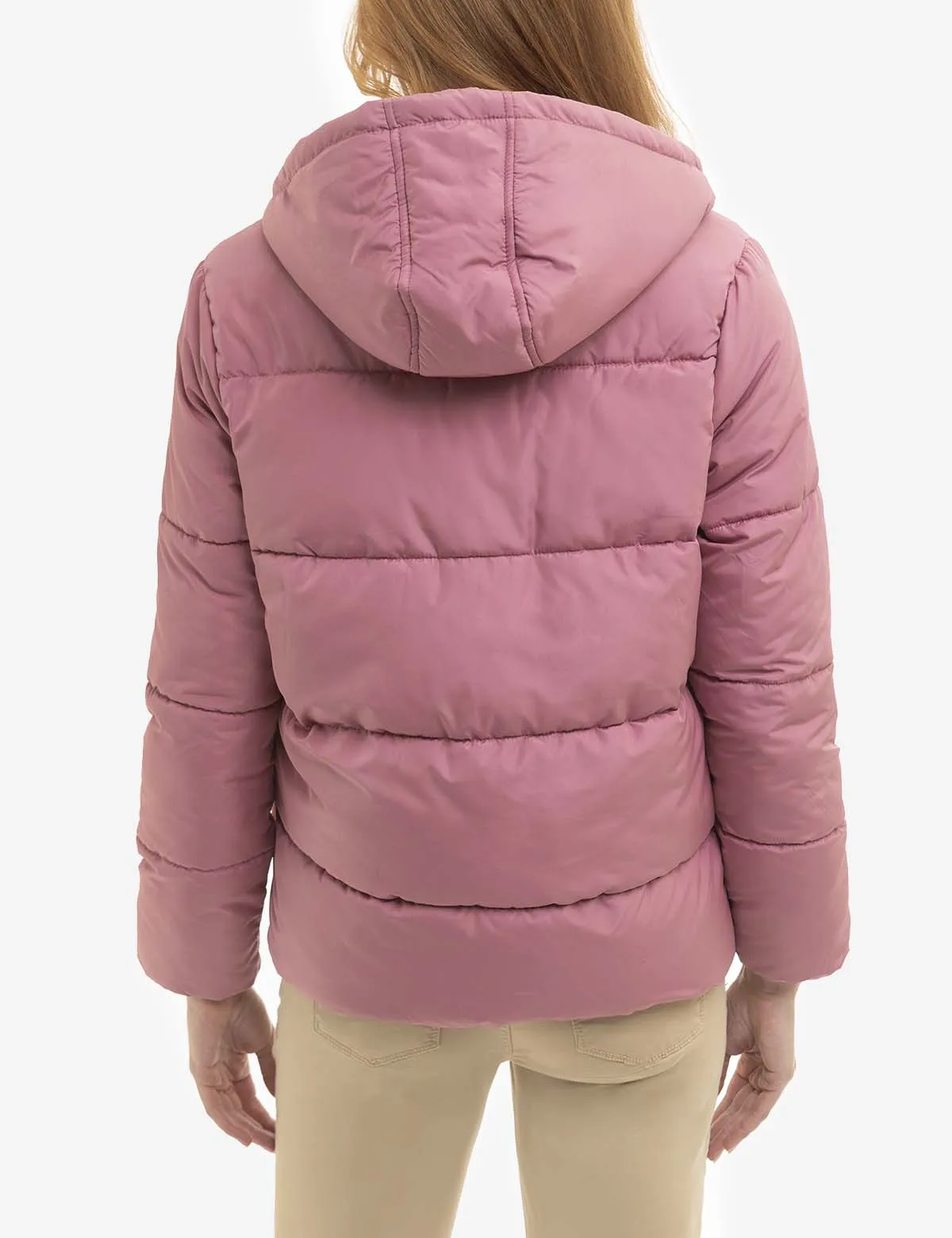 COZY PUFFER JACKET WITH PATCH POCKET