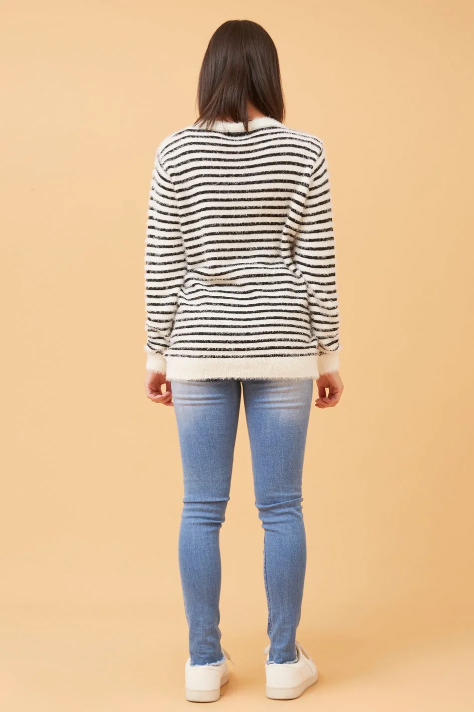 DOSIA STRIPED KNIT JUMPER