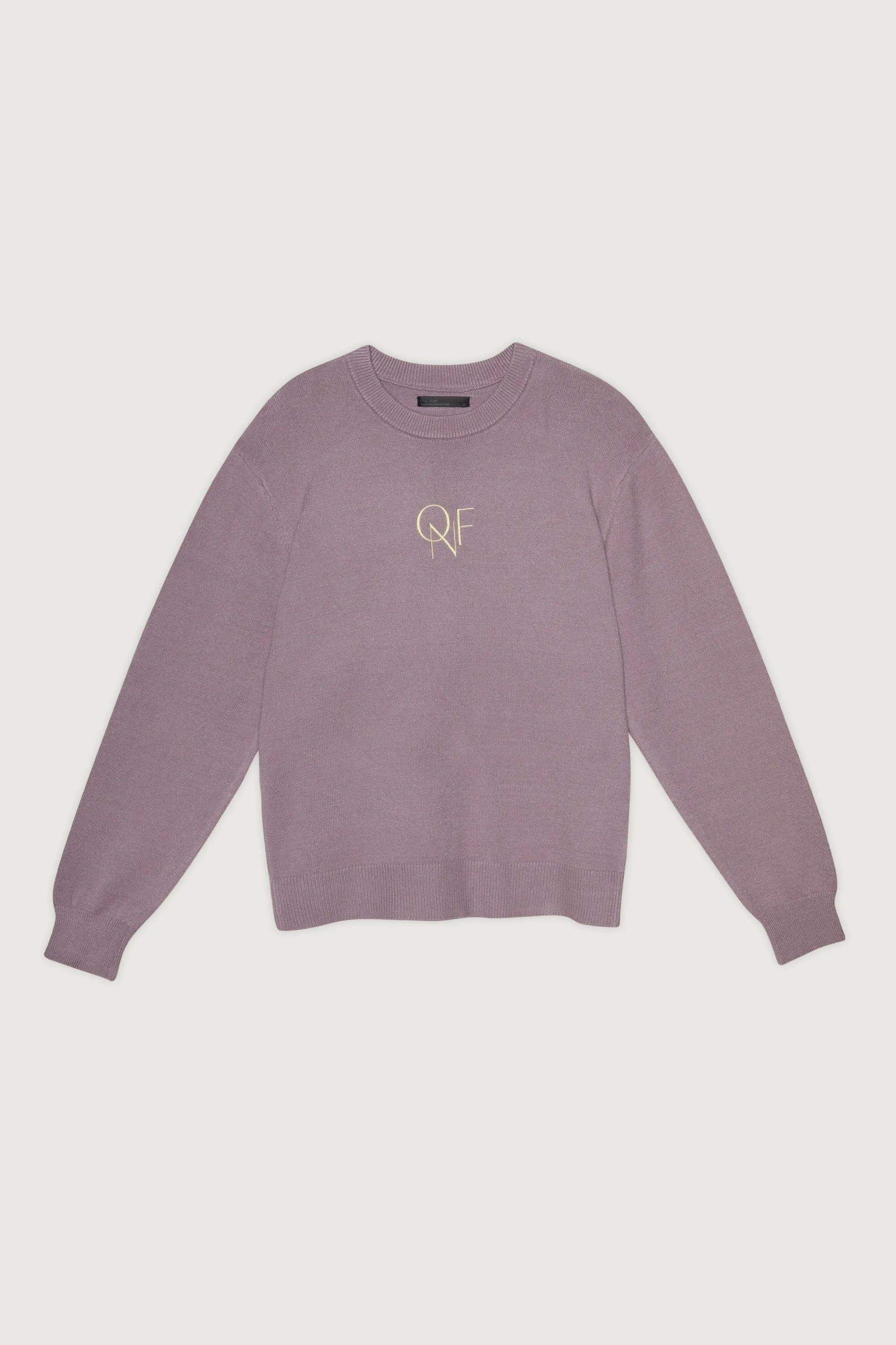 EMBROIDERED LOGO SWEATER