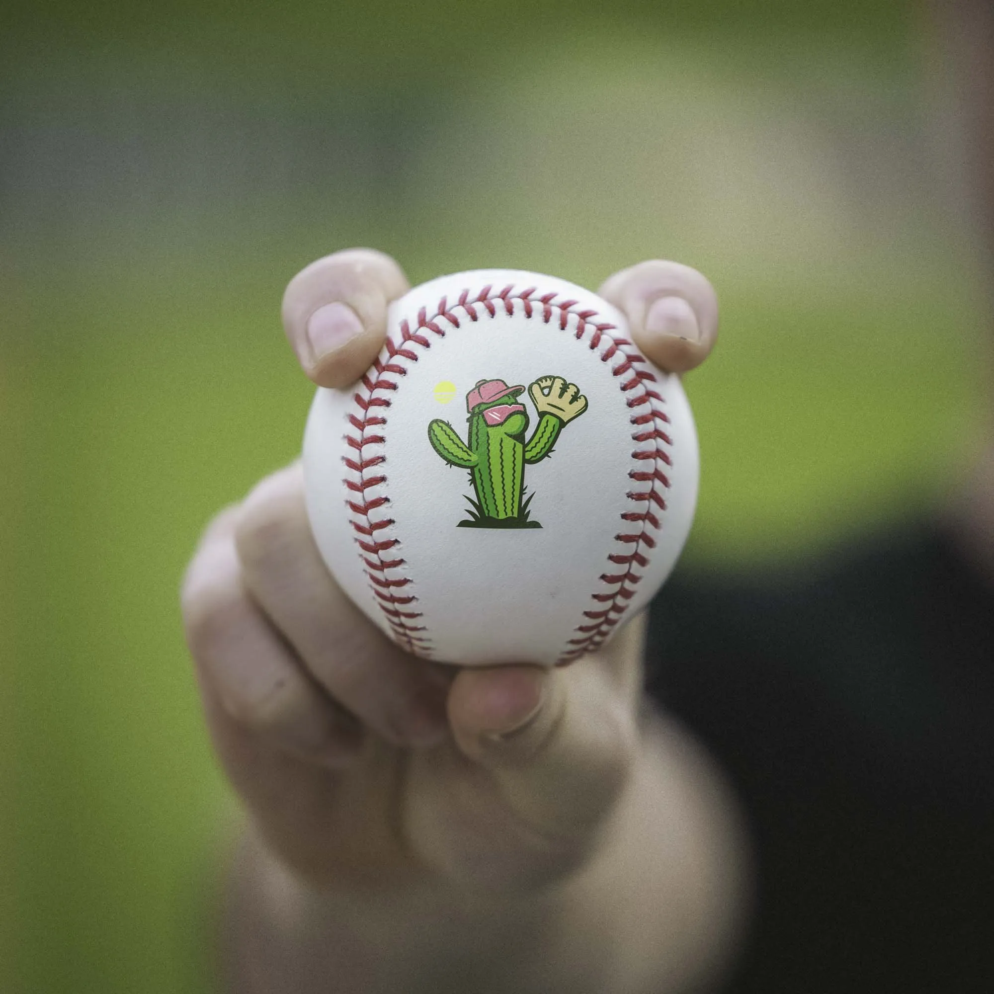 Fielding Cactus Baseball