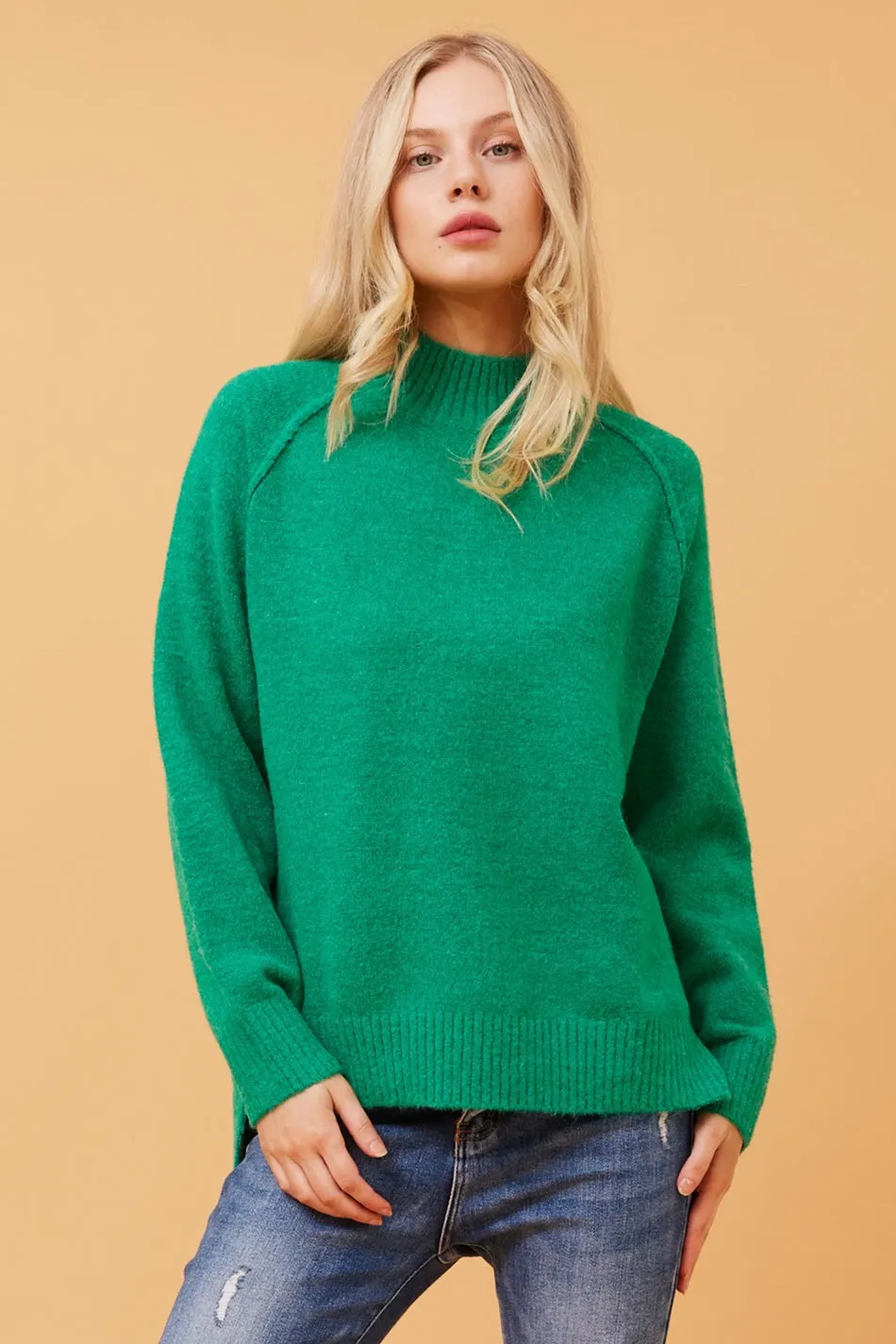 GRETCHEN SOLID KNIT JUMPER