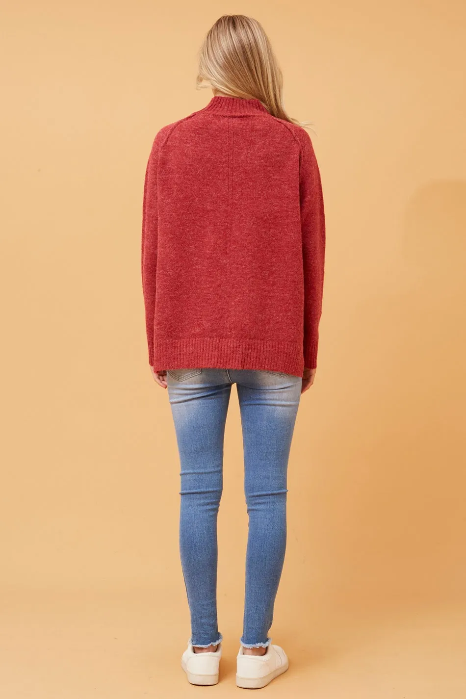 GRETCHEN SOLID KNIT JUMPER