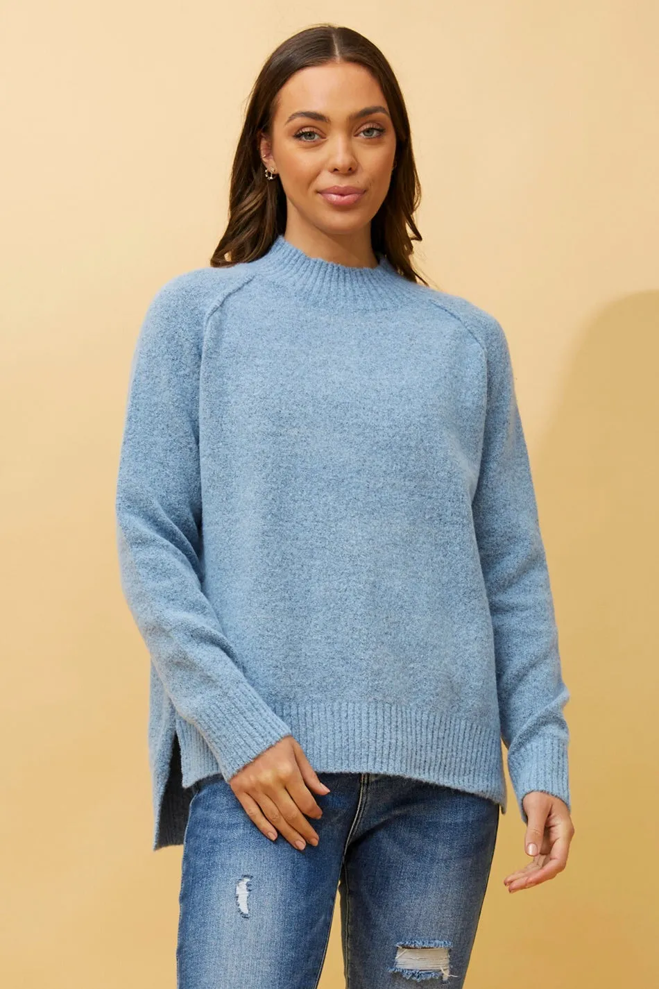 GRETCHEN SOLID KNIT JUMPER