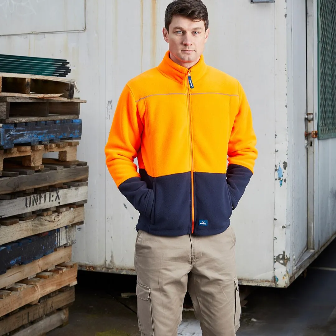 Hi Vis Sherpa Fleece Lumber Jacket