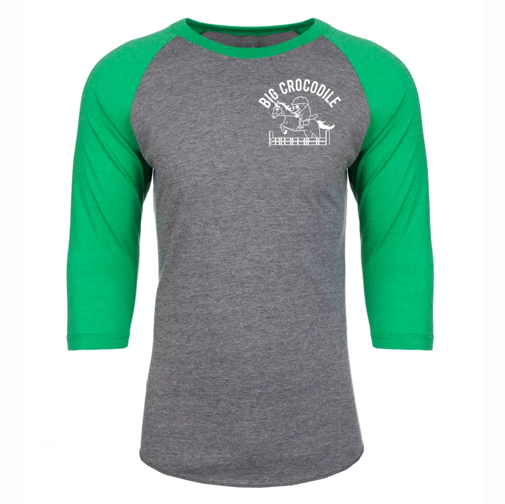 Horse Rider Baseball Top