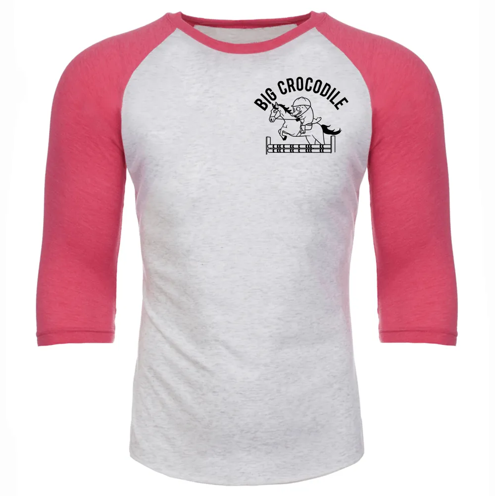 Horse Rider Baseball Top