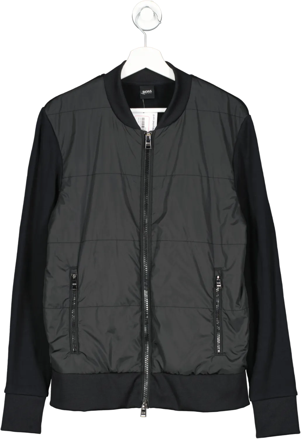 hugo boss Black Contrast Bomber Jacket UK M