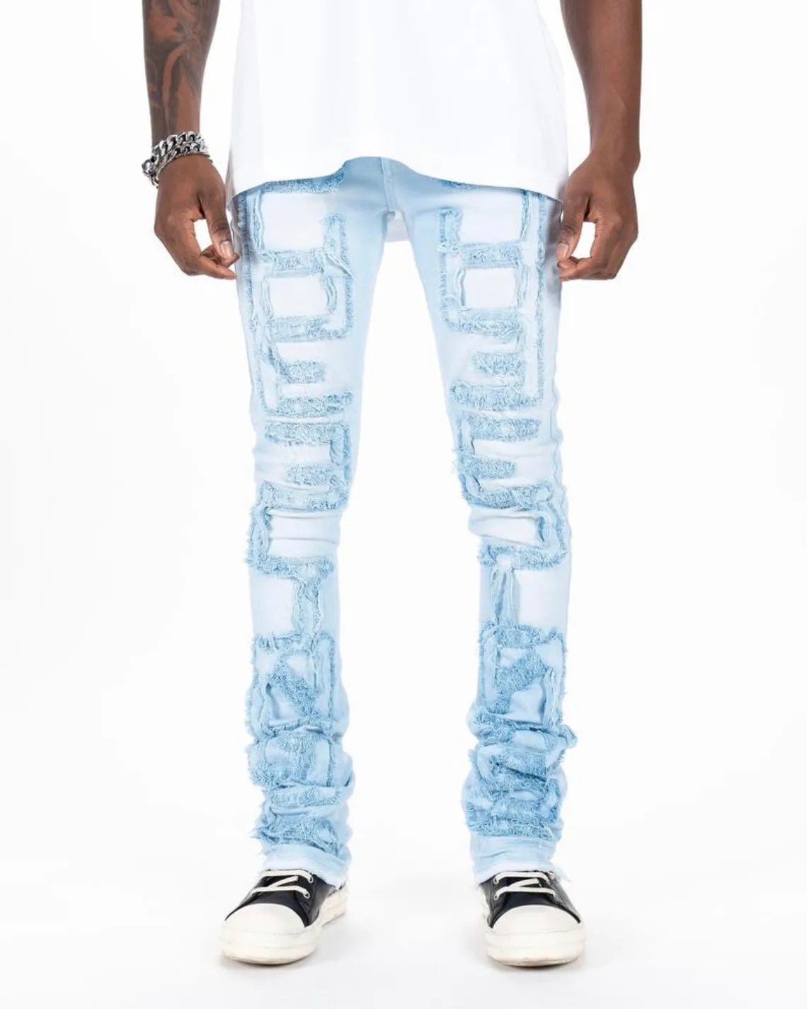 Inspired By Stacked Denim Jean