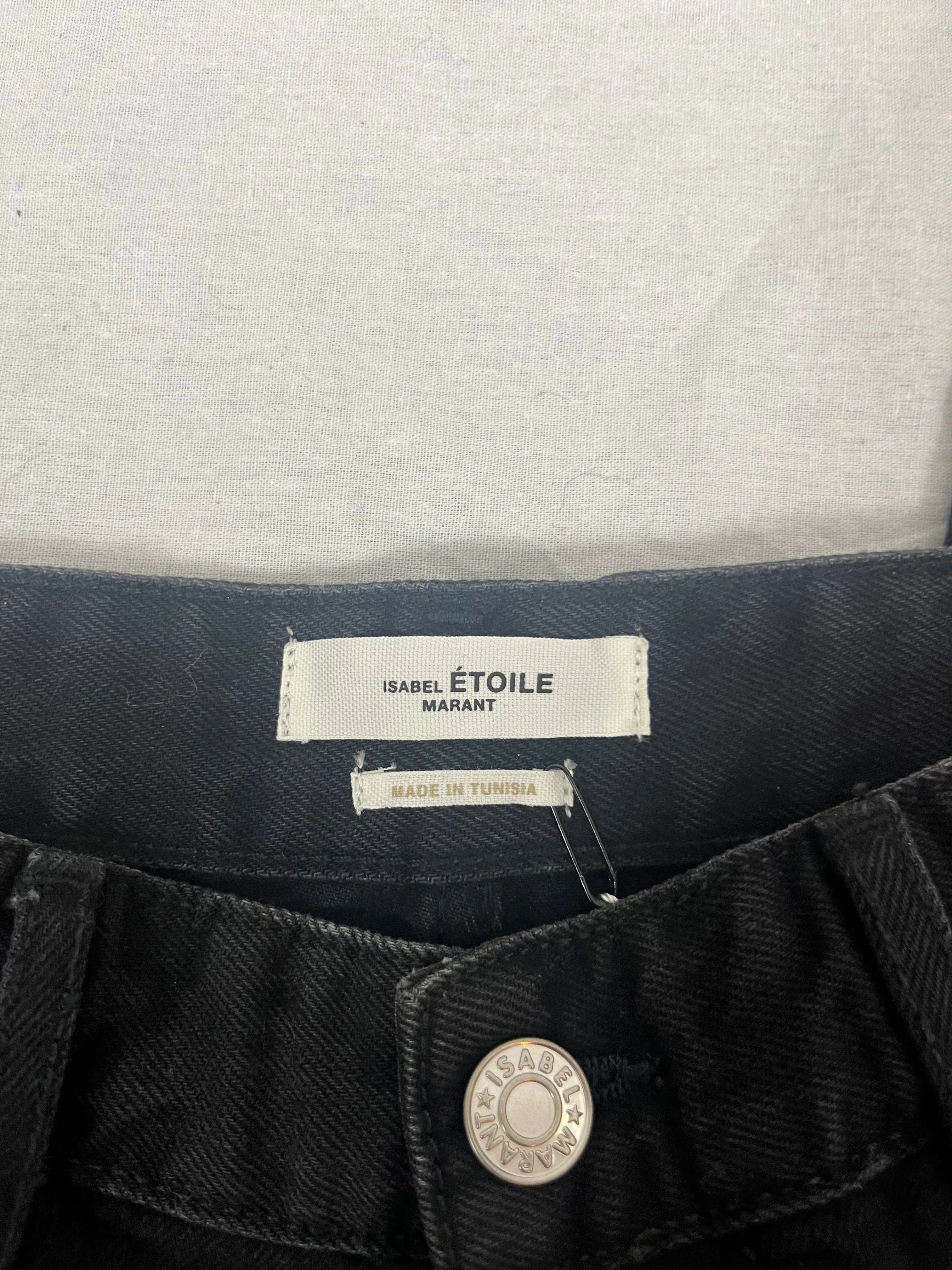 Isabel Marant Brand New 245 Black Belvira Jeans S