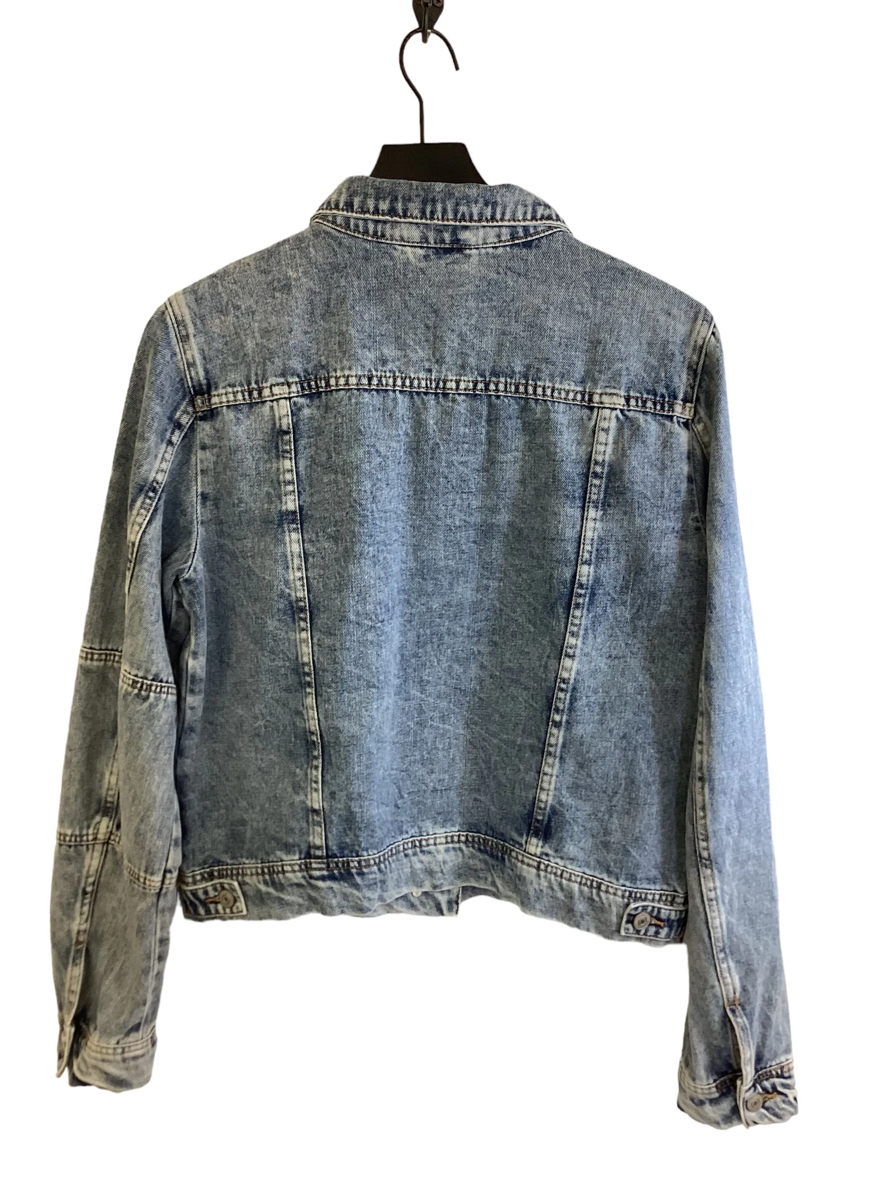 Jacket Denim By Free People  Size: L