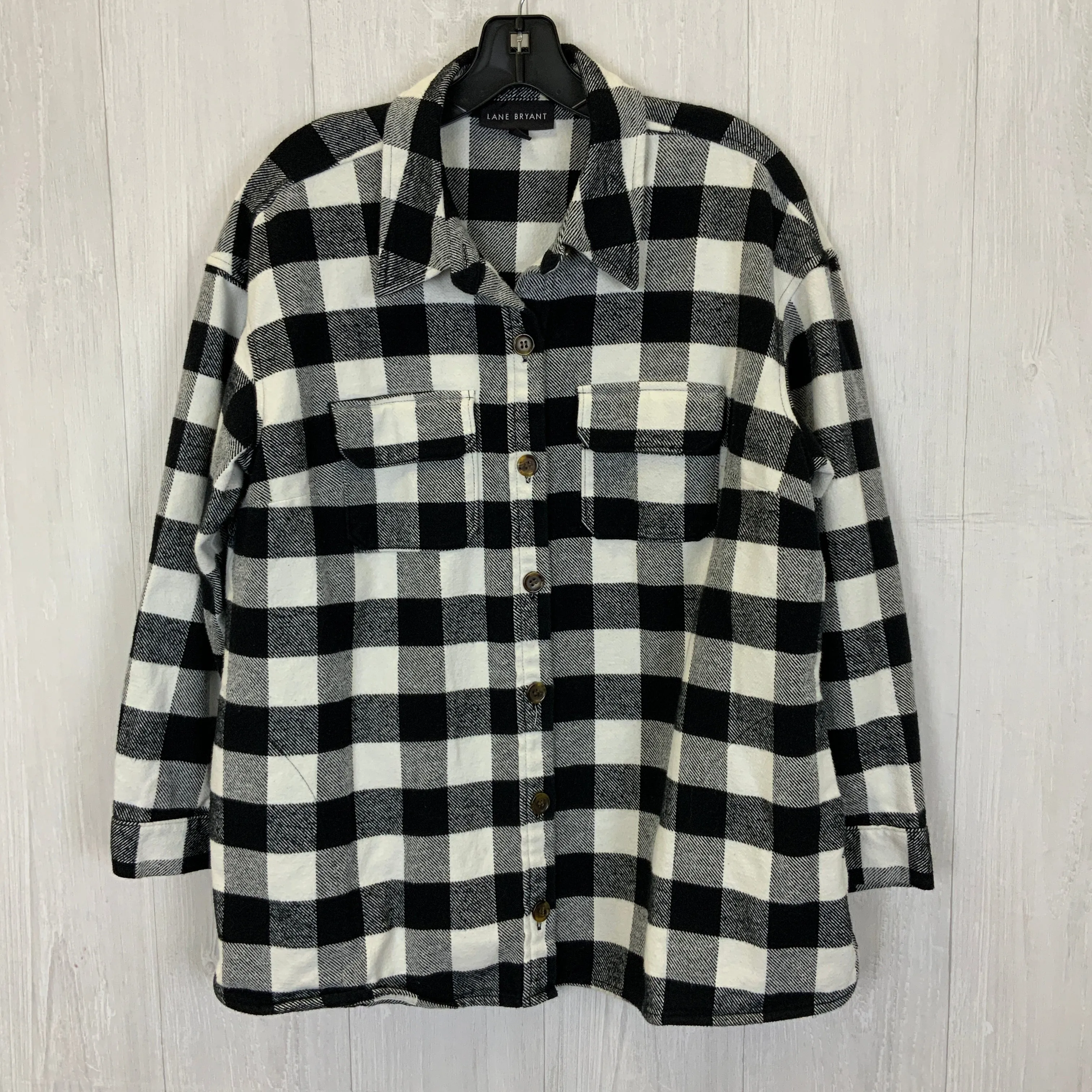 Jacket Shirt By Lane Bryant  Size: Xl