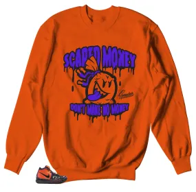 Kyrie 4 Dia De Los Muertos Sweater - Scared Money - Orange