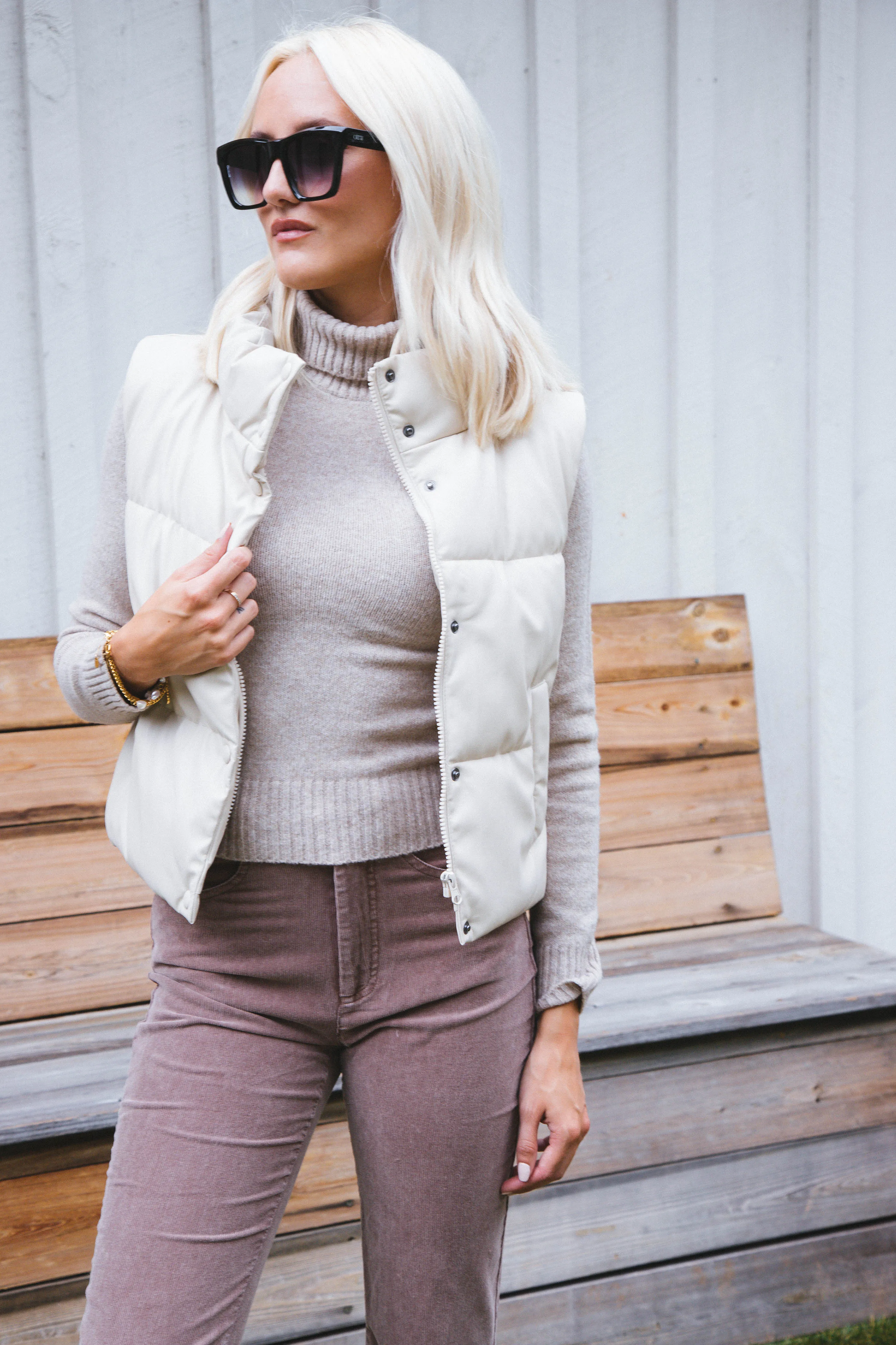 Lessie Turtleneck Sweater, Oatmeal