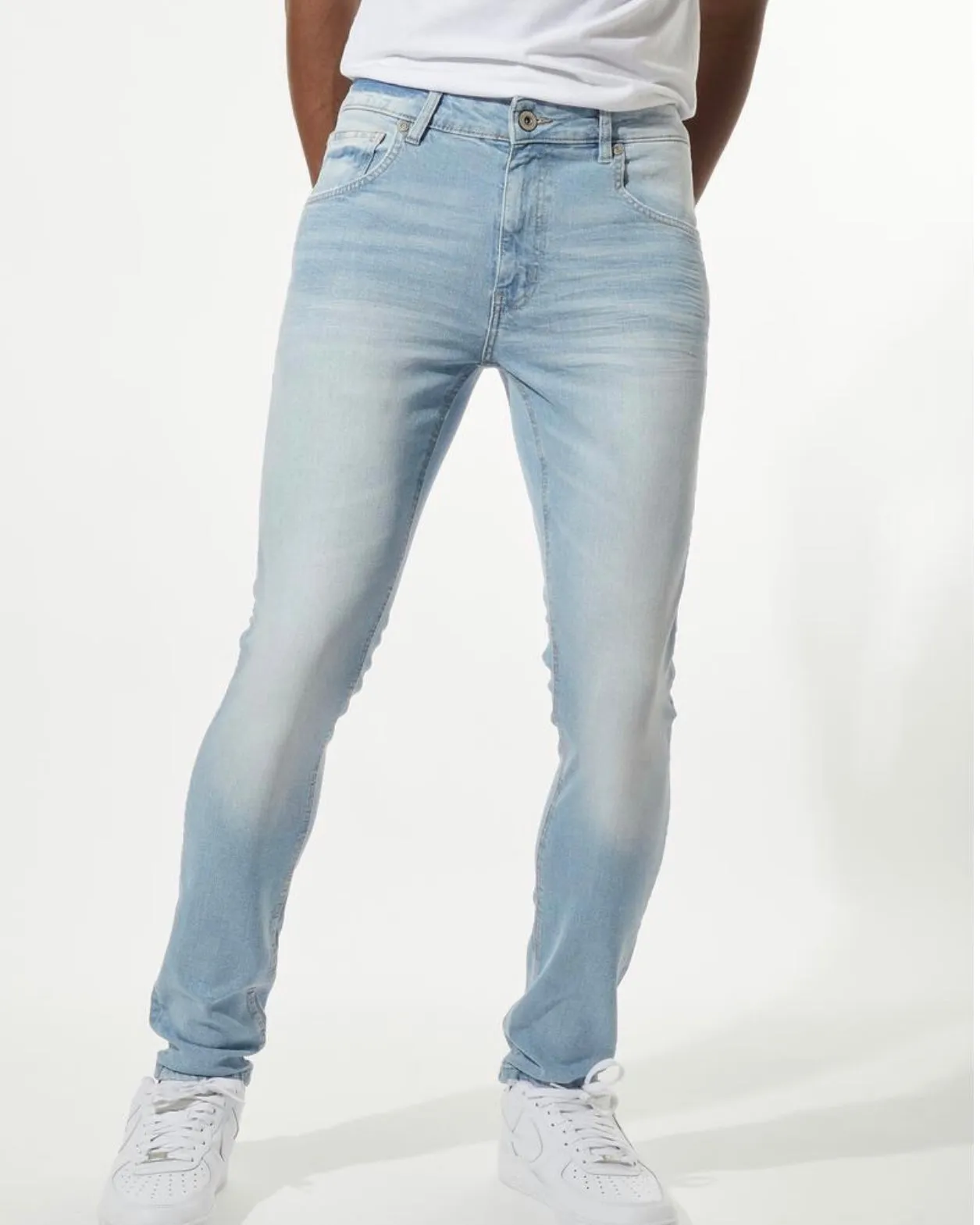 Men’s Basic Stretched Denim Jeans