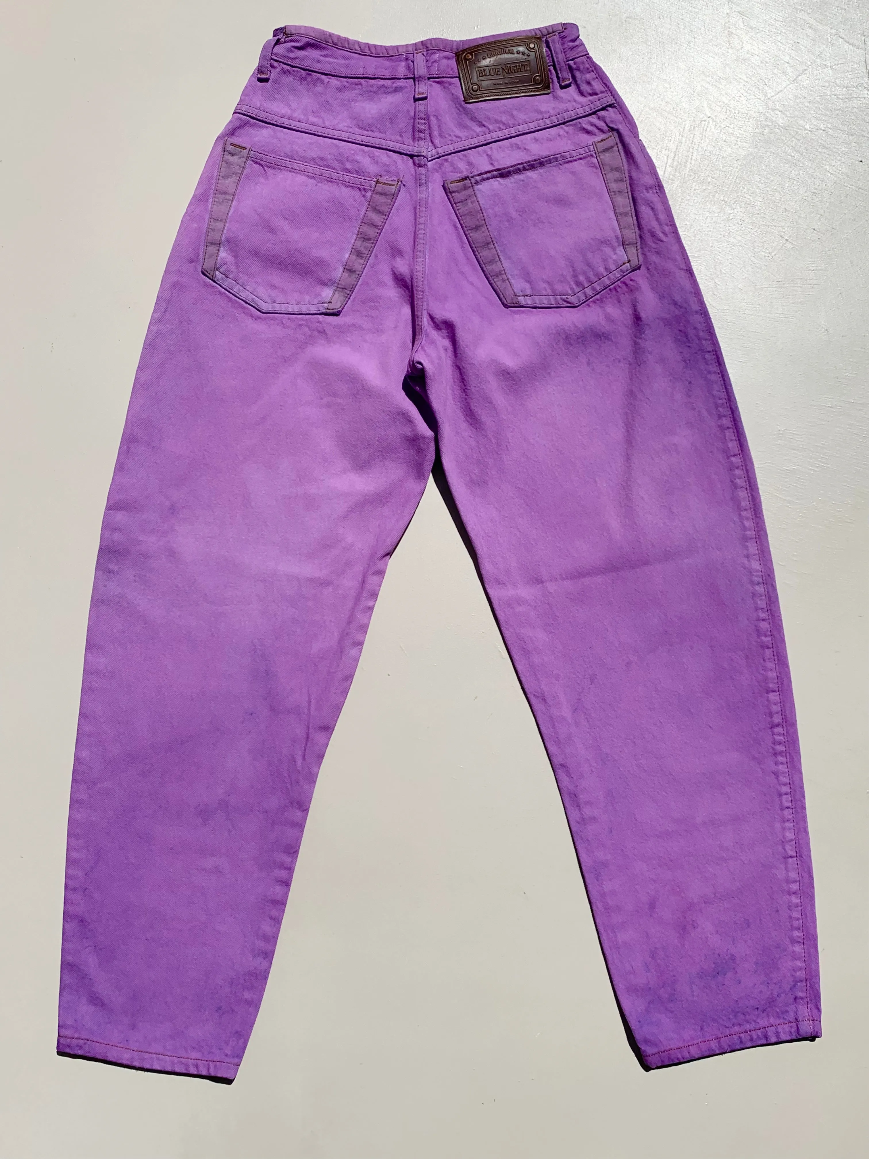 MK VINTAGE LILAC DENIM JEANS talla S