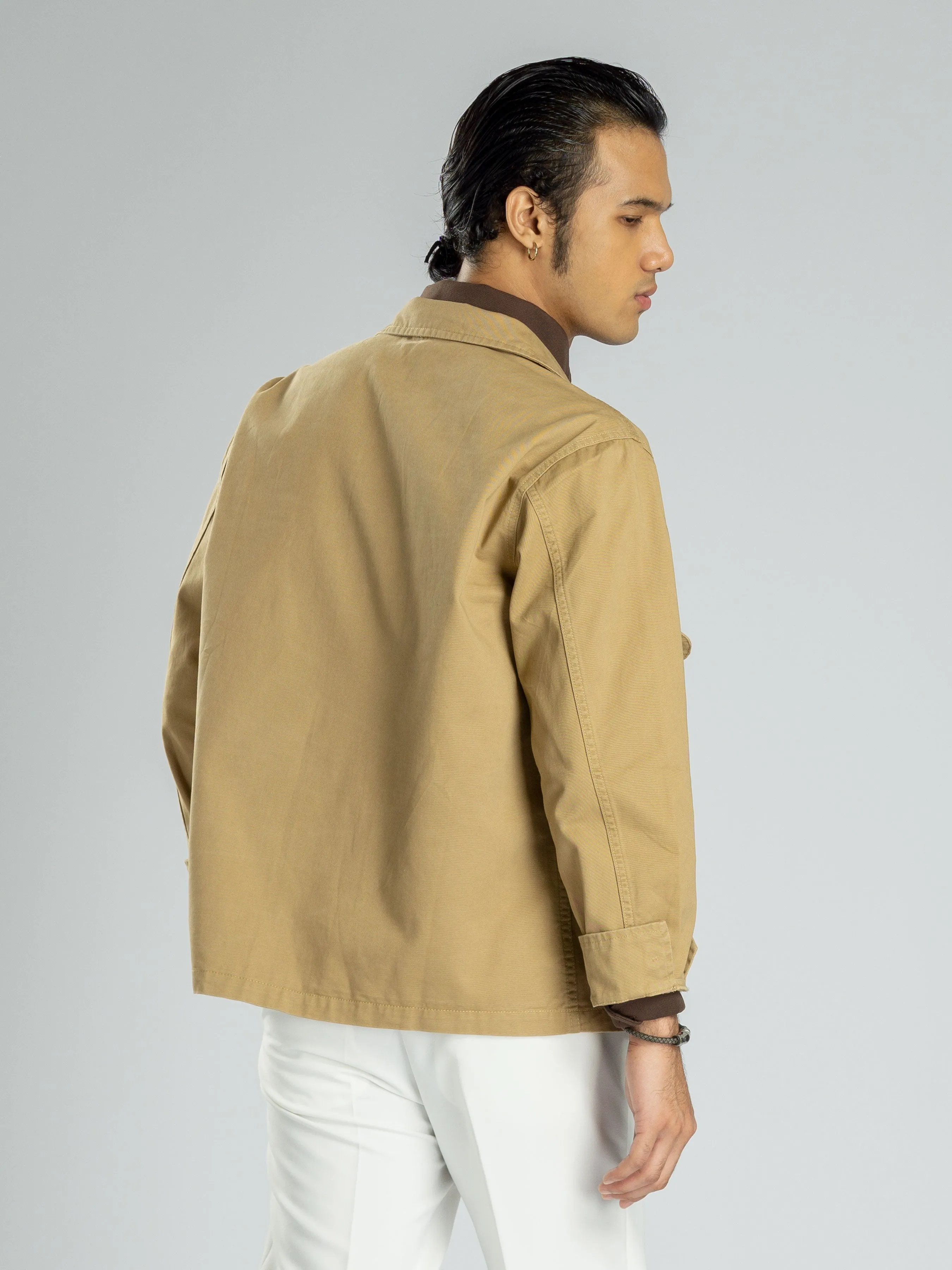 Modern Safari Jacket -  Khakis