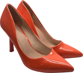 New Look Orange Patent Stilettos UK 6 EU 39 👠