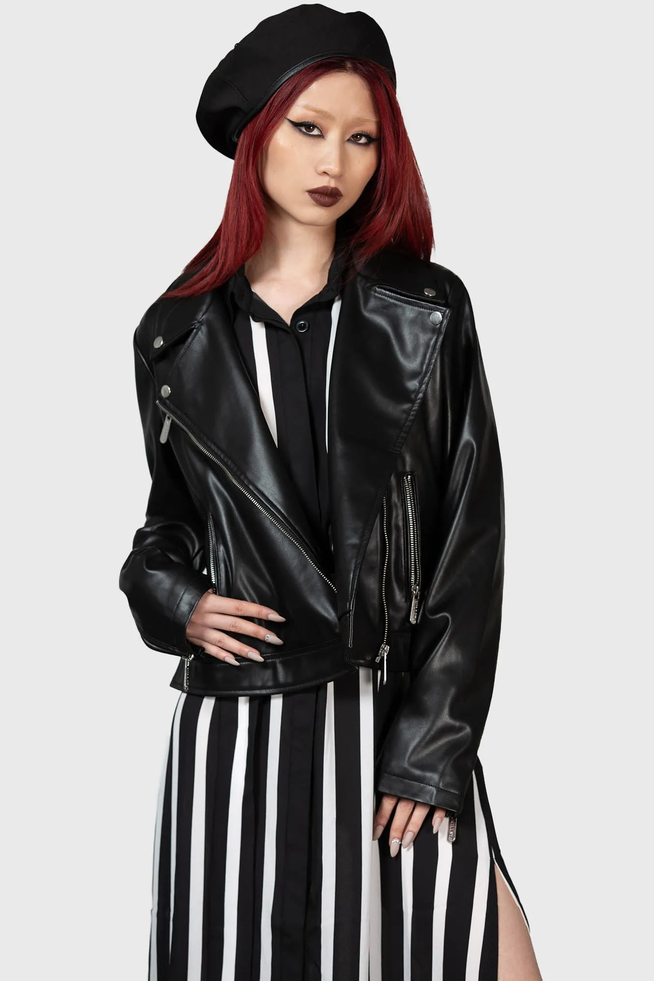 Night Wrath Biker Jacket