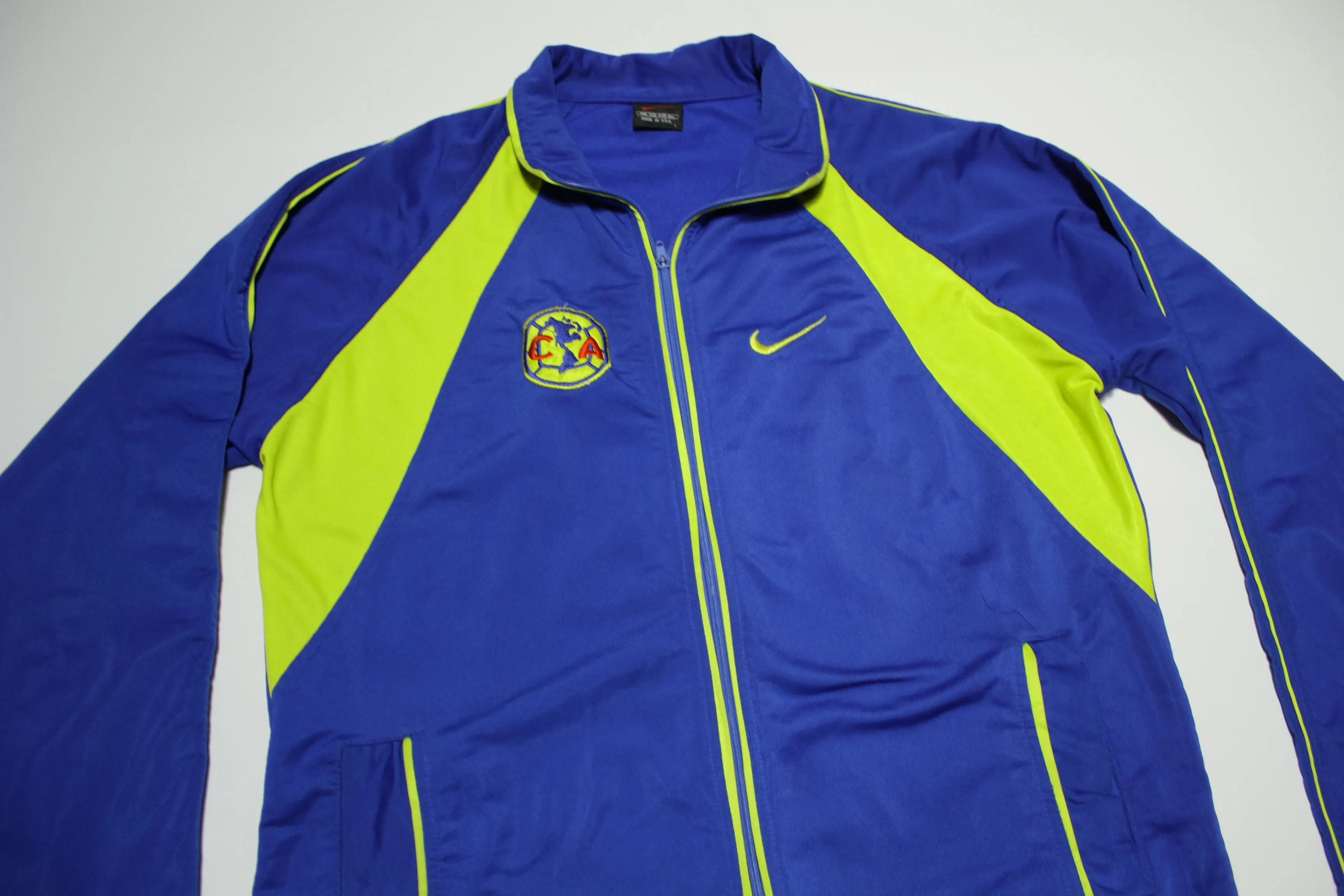 Nike Vintage 90's Central America Made in USA Track Warm Up Jacket