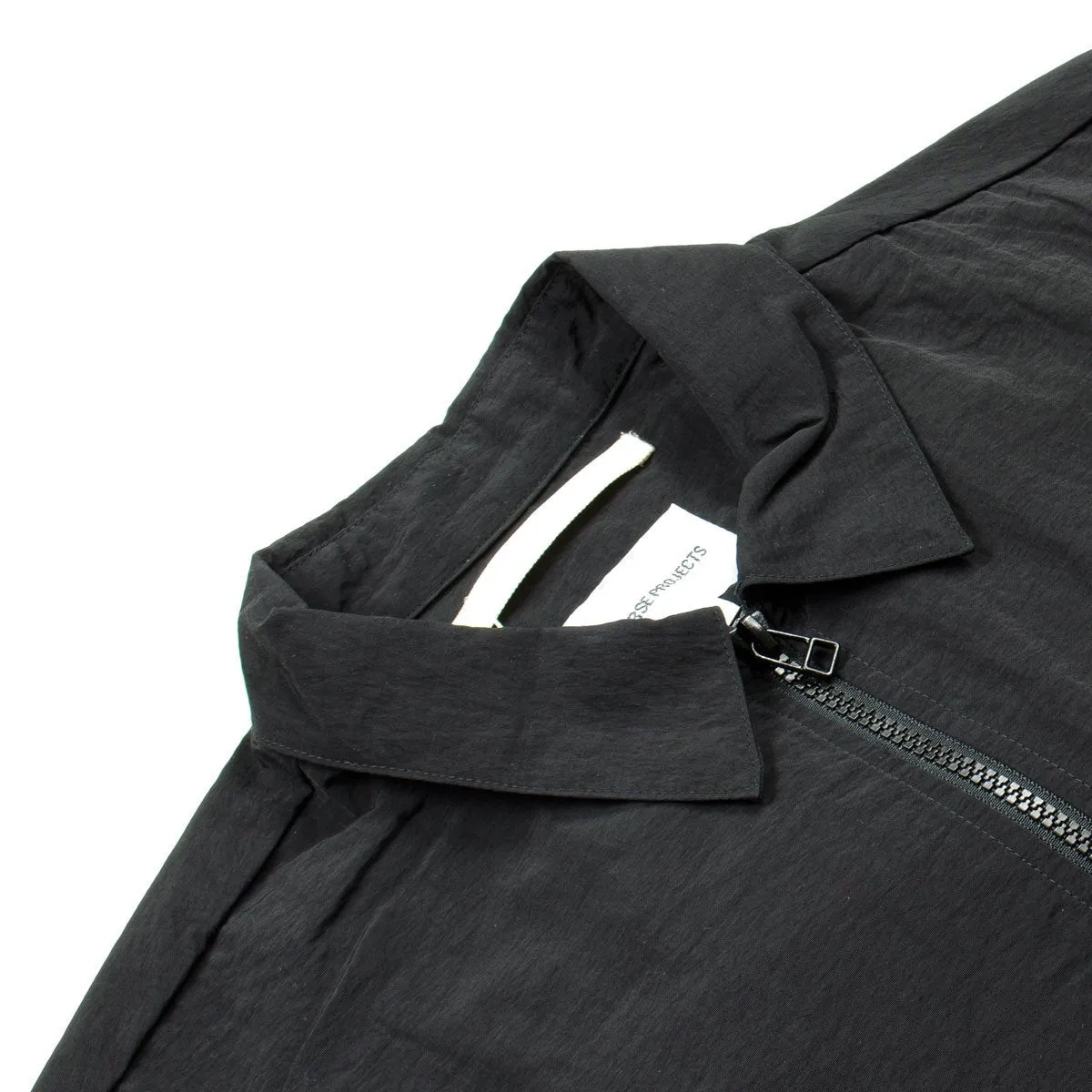 Norse Projects - Jens Zip Shirt - Black