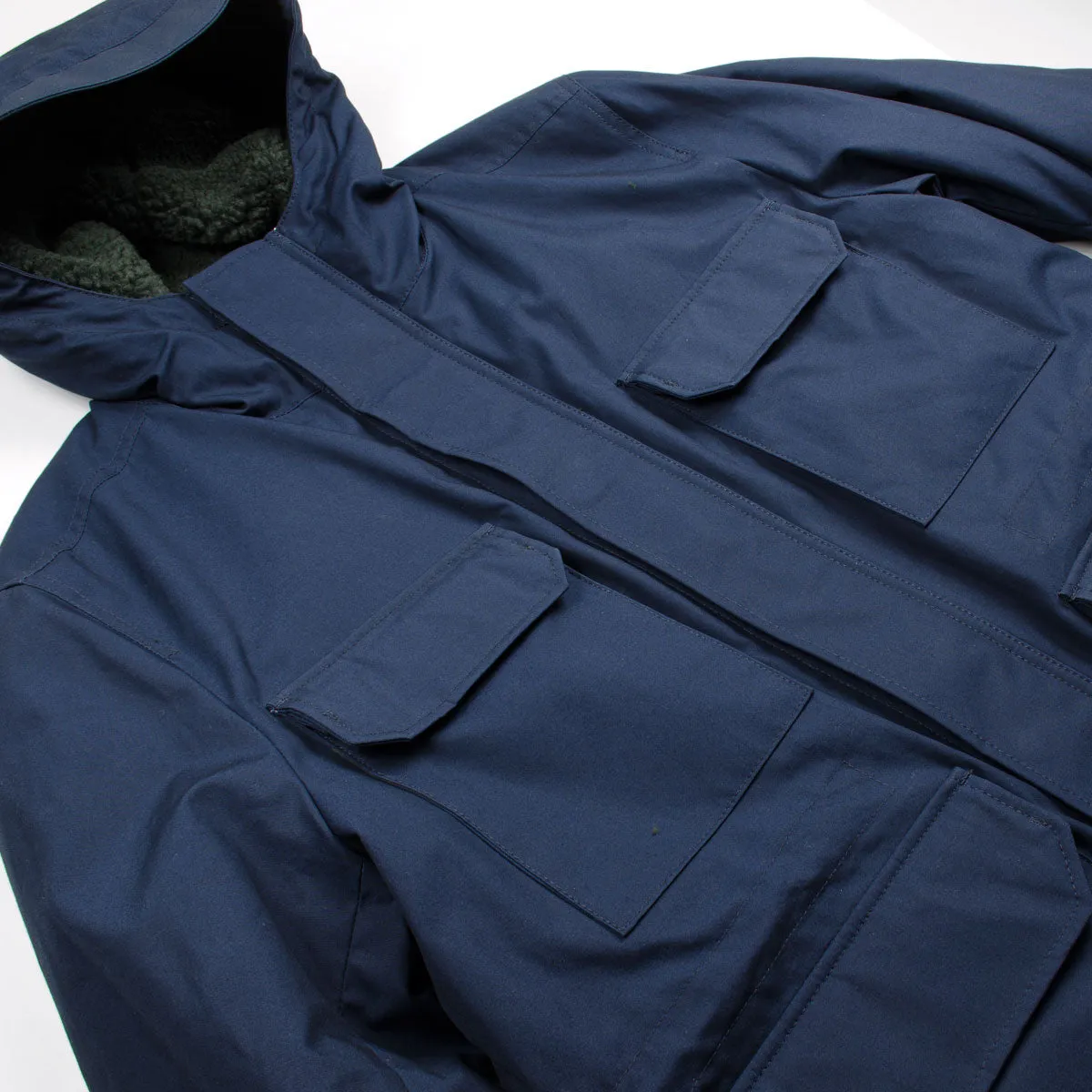 Norse Projects - Nunk Cambric Cotton Parka - Dark Navy