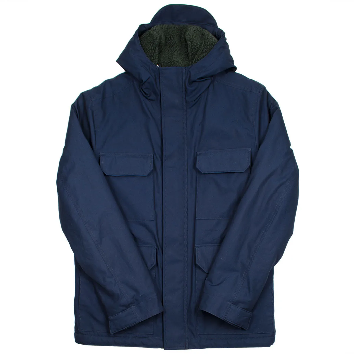 Norse Projects - Nunk Cambric Cotton Parka - Dark Navy