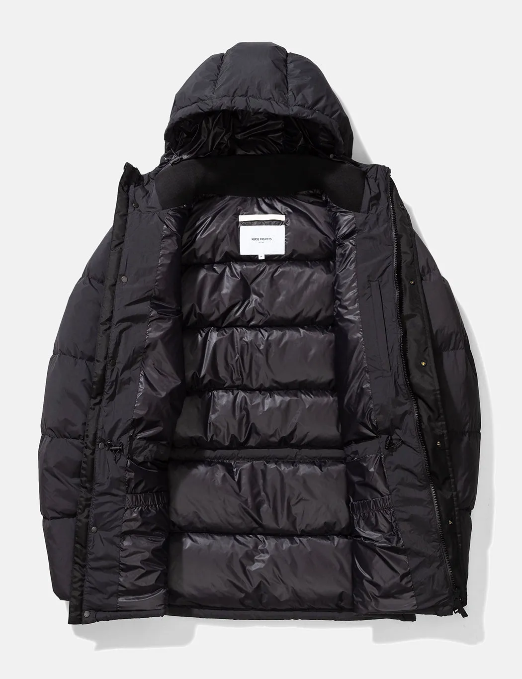 Norse Projects Willum Down Puffa Jacket - Black