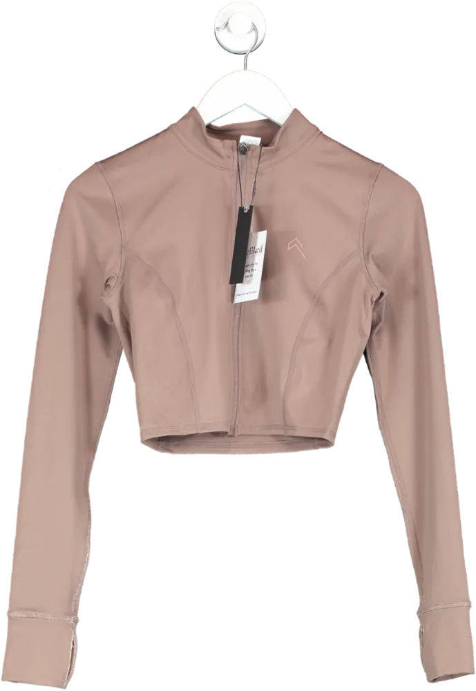 Oner Active Brown Timeless Crop Jacket UK S