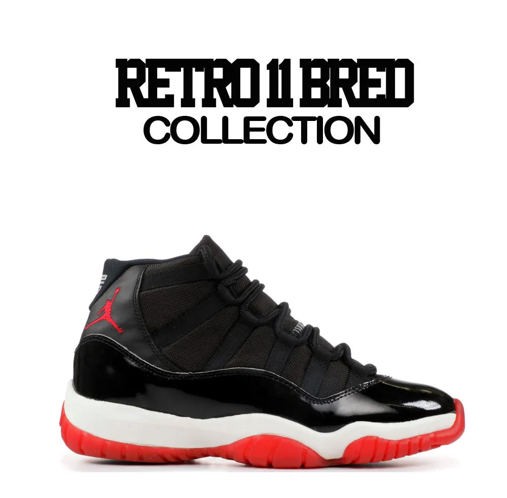 Retro 11 Bred Logo Satin Jacket