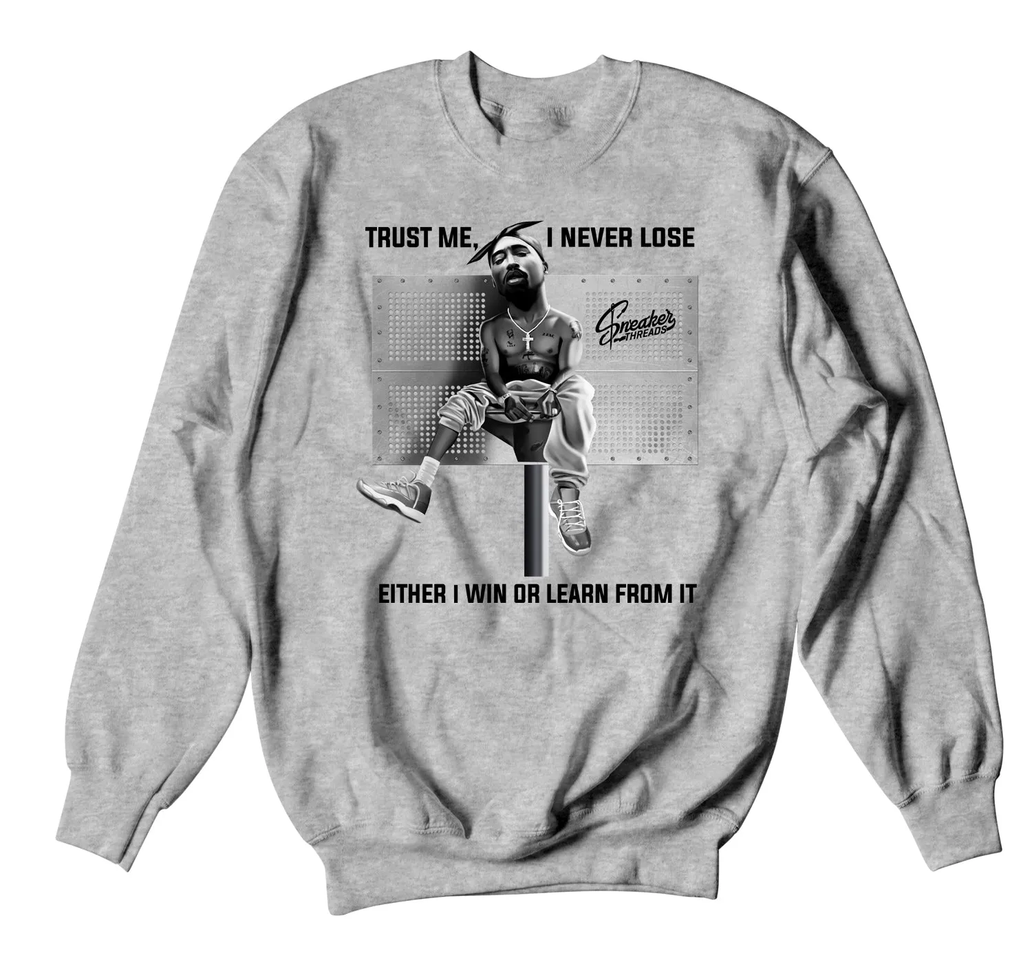 Retro 11 Cool Grey Trust Me Sweater